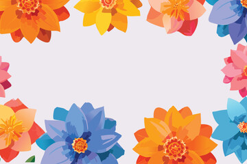 Watercolor Flower Background