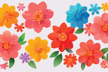 Watercolor Flower Background