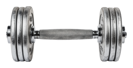 PNG Close-up of a heavy dumbbell on the floor