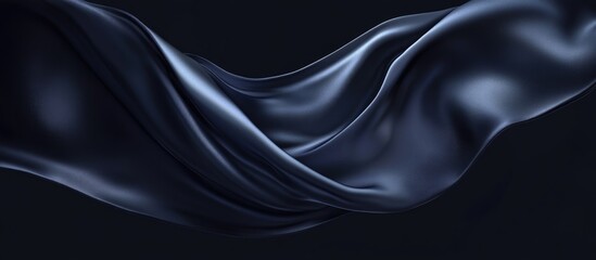 Obraz premium Creative and imaginative design concept of a handkerchief featuring a dark background effect