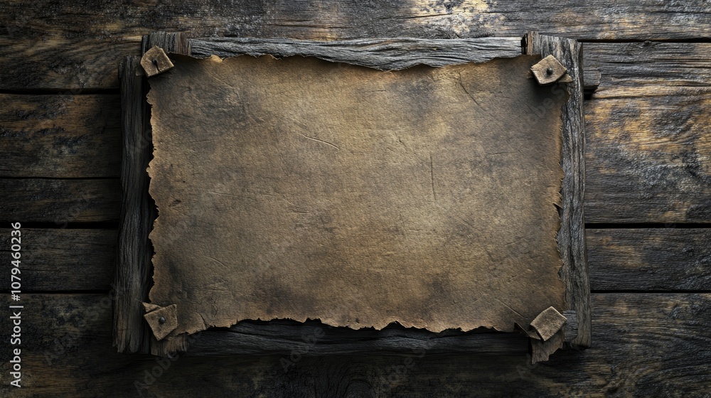 Poster vintage paper texture with aged look overlay features create a worn dusty backdrop idea illustrate o