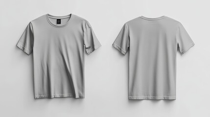 Naklejka premium Editable T-shirt Mockup Template for Fashion Designers