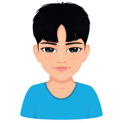 portrait of beautiful young girl