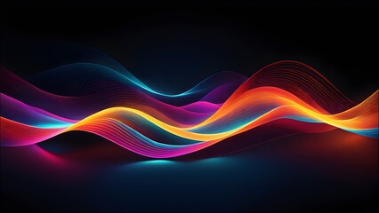 Dynamic and abstract digital illustration showing the impact of small actions.