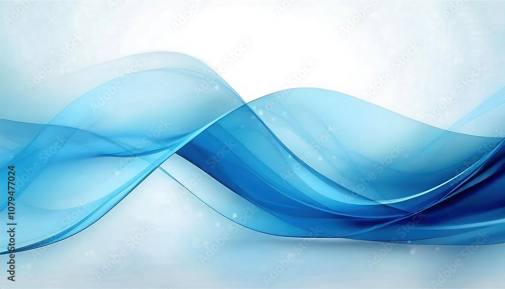 Poster dynamic vector background of transparent shapes. elegant presentation template in cyan colors. abstr