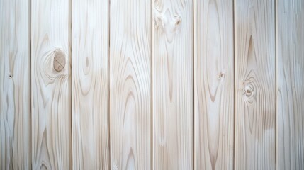 Fototapeta premium Smooth, light wood texture creates a warm, natural feel, perfect for enhancing any living space or design project.