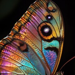 Vibrant Butterfly Wing Pattern