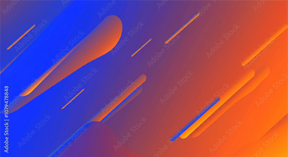 Poster the image has a dynamic and modern design. the use of a gradient that transitions from darker shades