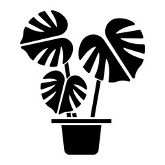 monstera Solid icon © darwin