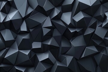 Fototapeta premium Vector Graphic of Geometric Shapes on Black Background