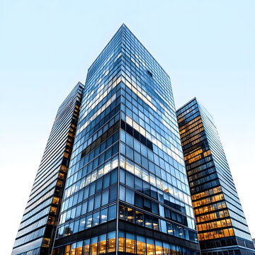 modern office buildings
