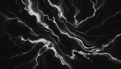 Dark, deep charcoal marble texture with subtle veining, elegant texture black marble