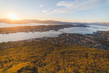 Last Light Over Beautiful City