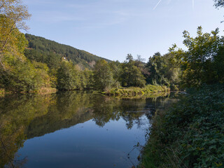 Iskar river near Pancharevo lake, Bulgaria