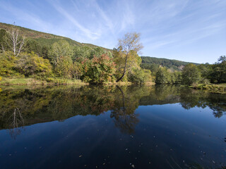 Iskar river near Pancharevo lake, Bulgaria