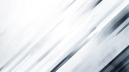 Fototapeta premium Light Gray and White Diagonal Stripes Background