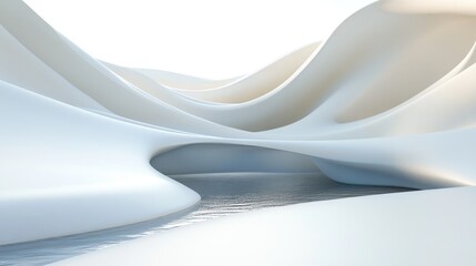 Abstract 3D background featuring depth and realism ideal for product display 3D rendering