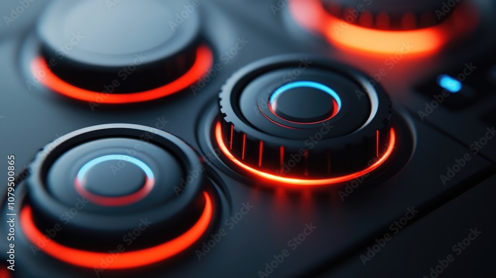 Poster technology inspired button design suitable for various digital applications and interfaces