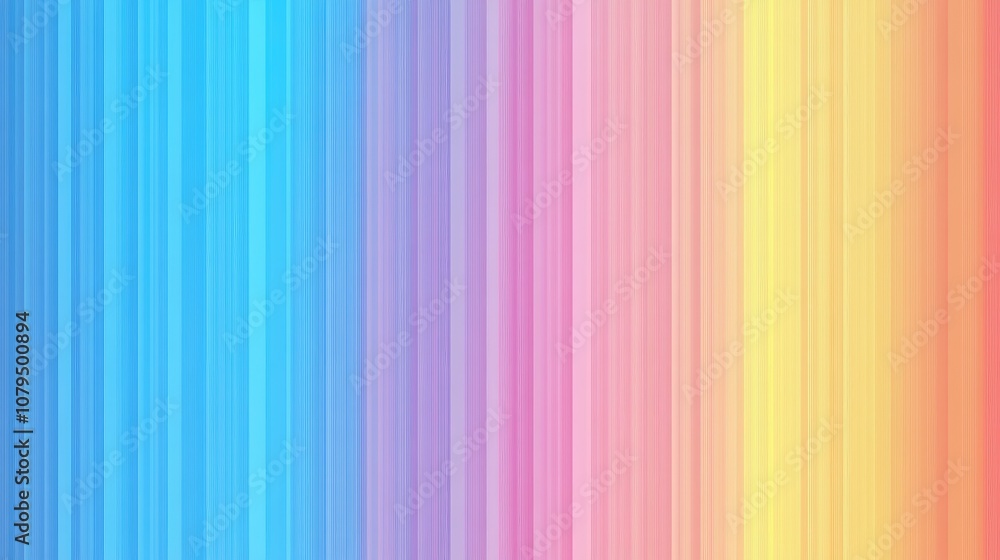 Poster blurred gradient background design featuring centered lines