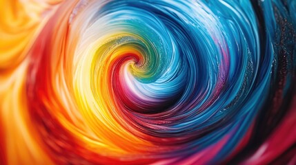 Fototapeta premium Colorful swirling patterns