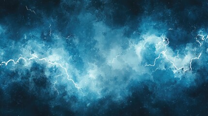 Cosmic neon light blue watercolor background in a 3D cartoon rendering Textured paper aquarelle on deep black canvas for contemporary creative design Multicolor watercolor paint illustration of a