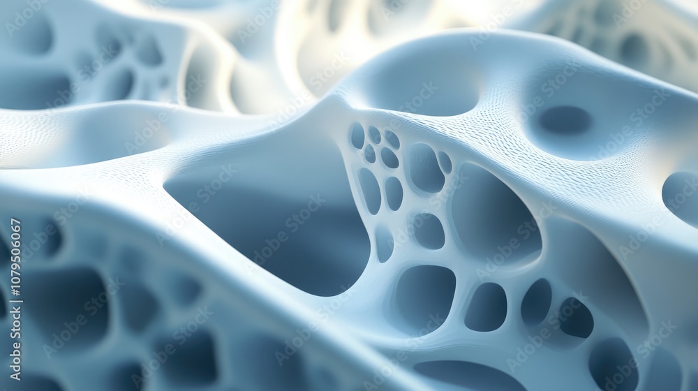 Poster Abstract background in 3D cartoon rendering