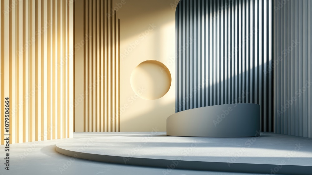 Poster minimalist abstract design backdrop suitable for wall applications