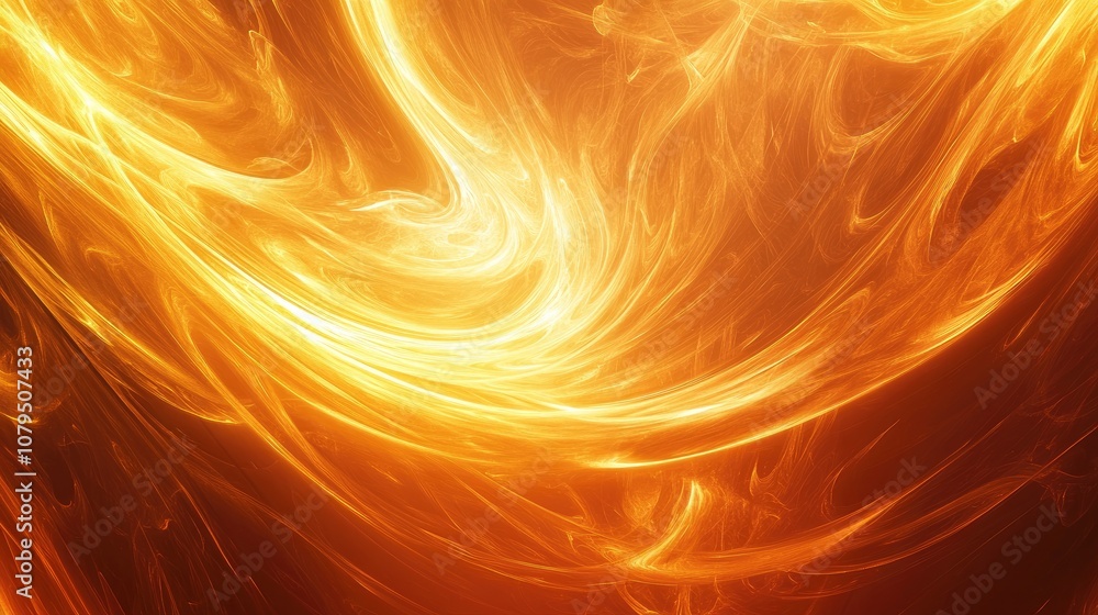 Fototapete abstract fractal background in a computer generated image with ample space for text or other element