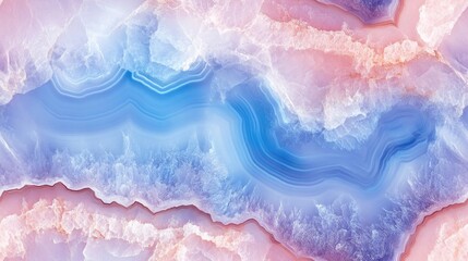 Obraz premium Translucent slice of natural agate showcasing intricate patterns and mineral textures Ideal for backgrounds surfaces and wallpapers Seamless abstract design