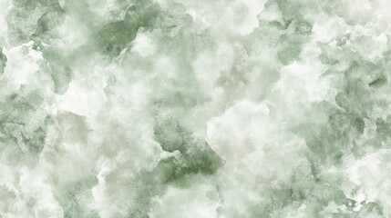 Seamless abstract grunge watercolor texture in natural sage green perfect for packaging and textile printing
