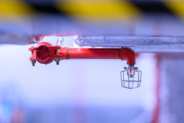 Industrial fire protection system, automatic fire extinguishing