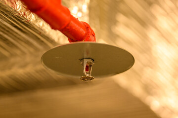 Industrial fire protection system, automatic fire extinguishing