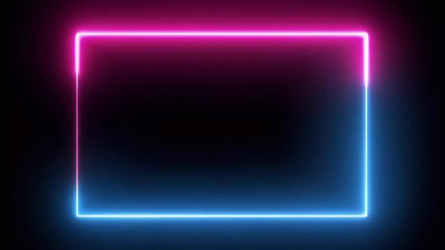 perfect social media content adding futuristic attention grabbing element any rectangle copy abstract motion background purple laser fluorescent horizontal art technology design shiny shape