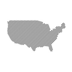 united states map icon