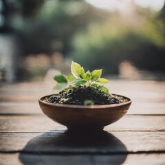 Potted Plants Closeup