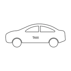 taxi car icon