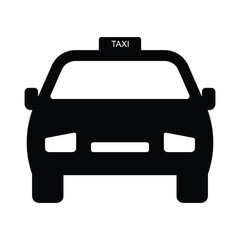 Obraz premium taxi car icon