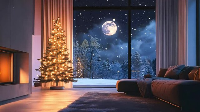Cozy Christmas Night