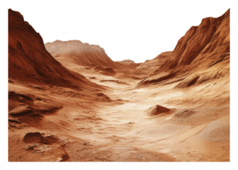 PNG Remote mountainous desert landscape