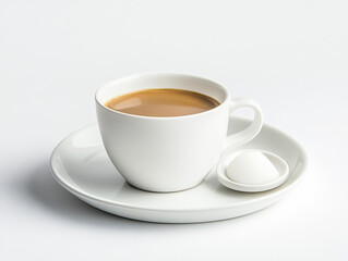 Obraz premium cup of coffee with sugar