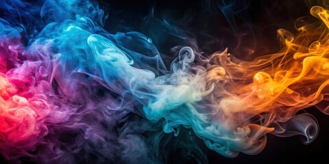 Abstract background with smoke , mist, atmospheric, ethereal, haze, fumes, vapor, foggy, mysterious, swirling, ghostly, wafting