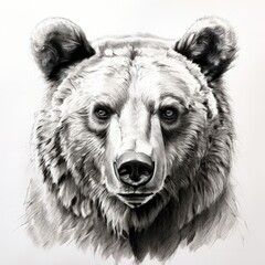 Fototapeta premium the AI Image Generator, illustration of The polar bear