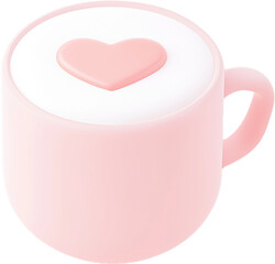 cup of coffee with heart