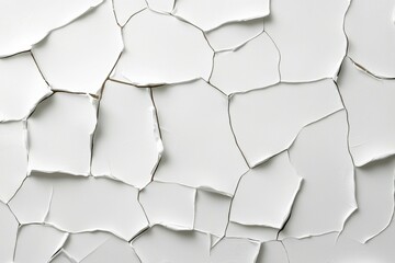 A wall with a lot of cracks and holes in it