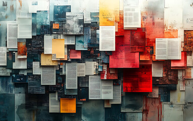 Scientific Collage: Complexity and Interconnected Research