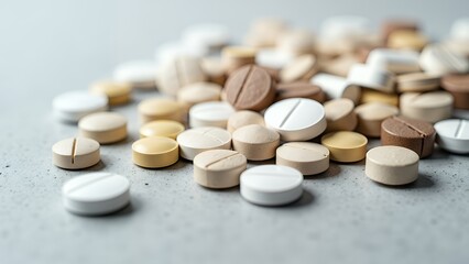 シンプルな錠剤