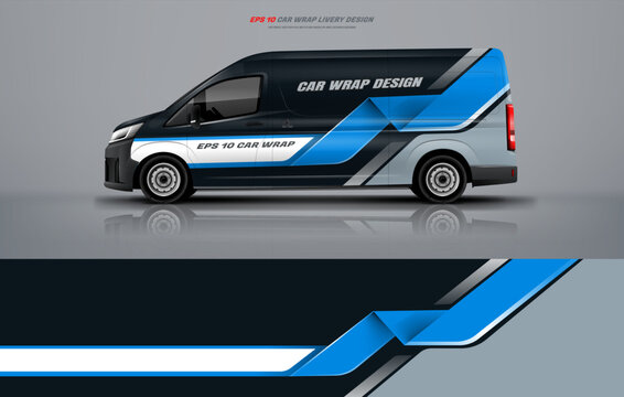 Universal Racing Car wrap livery design for van and other types of cars