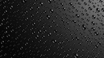 Fototapeta premium Water drops, water drop vector texture