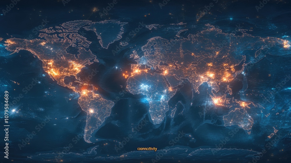 Poster global network connectivity: a map of interconnectedness