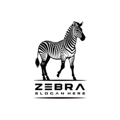 zebra logo design element vector template © Deas Carlos